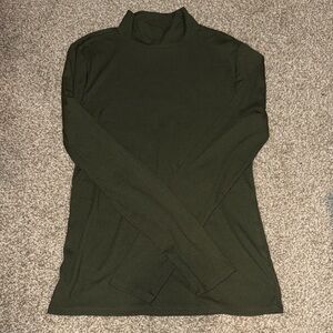 No Boundaries Dark Green Long Sleeve Top